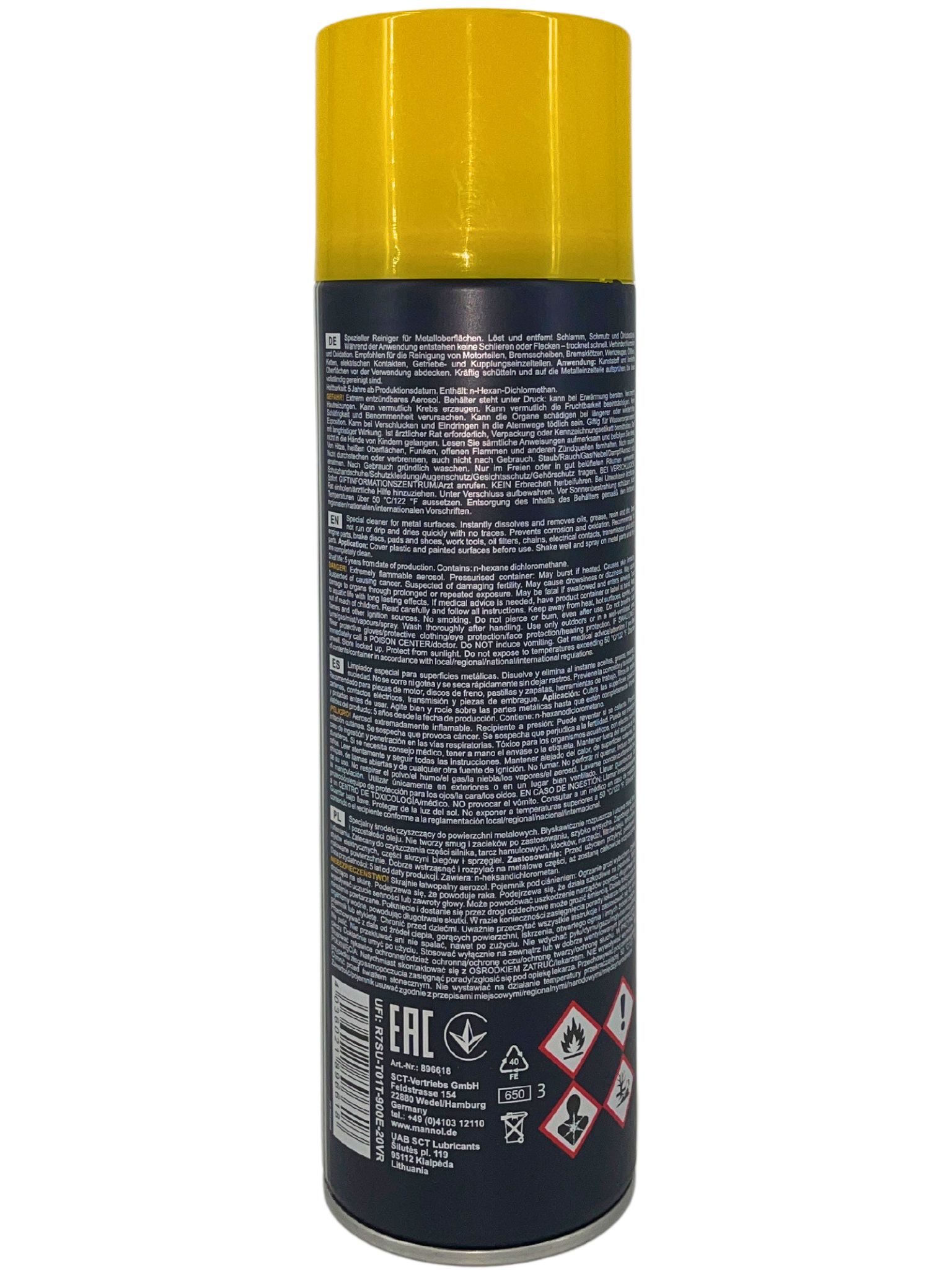 Mannol Montage Cleaner / Bremsenreiniger / Universalreiniger 500 ML