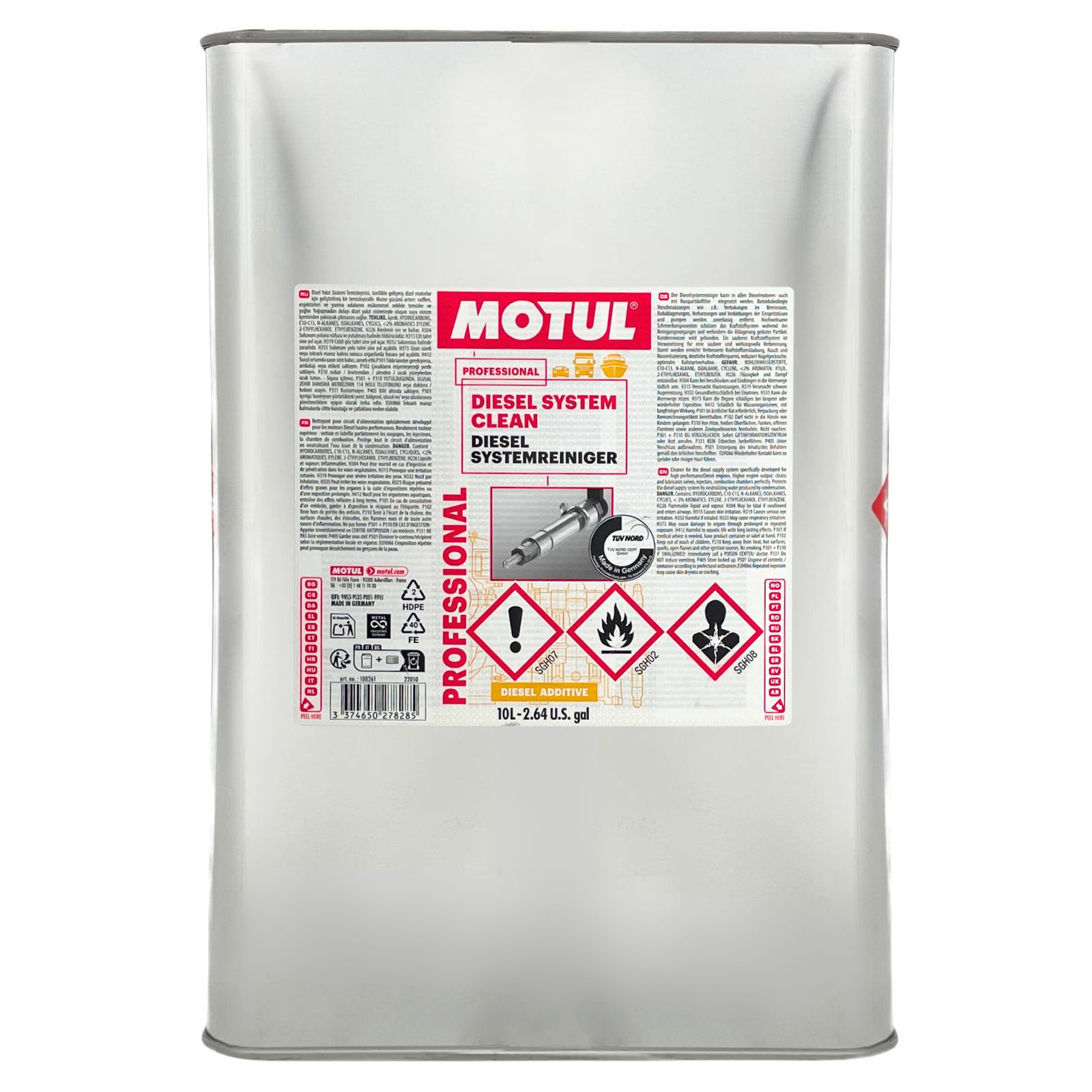 EOL! Motul Diesel System Clean + Dieselsystemreiniger 10 Liter