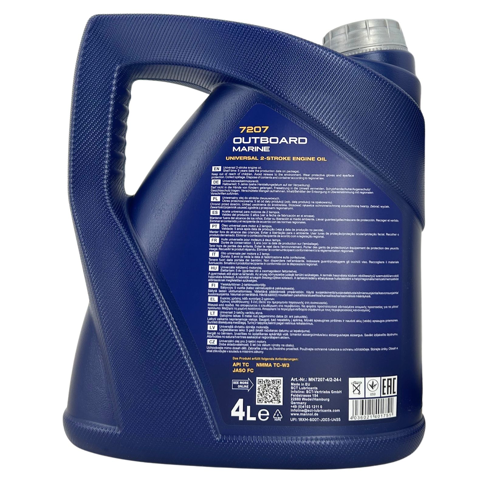 Mannol Outboard Marine 4 Liter