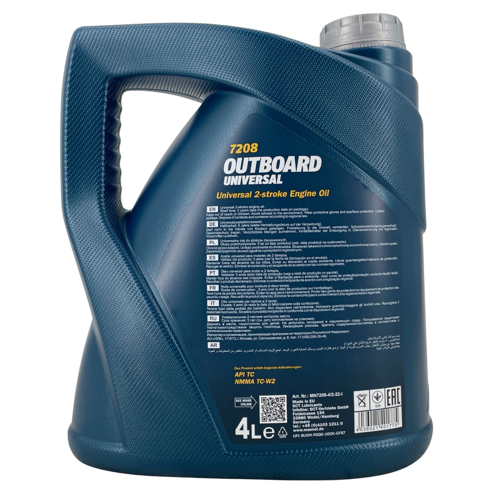 Mannol Outboard Universal 4 Liter