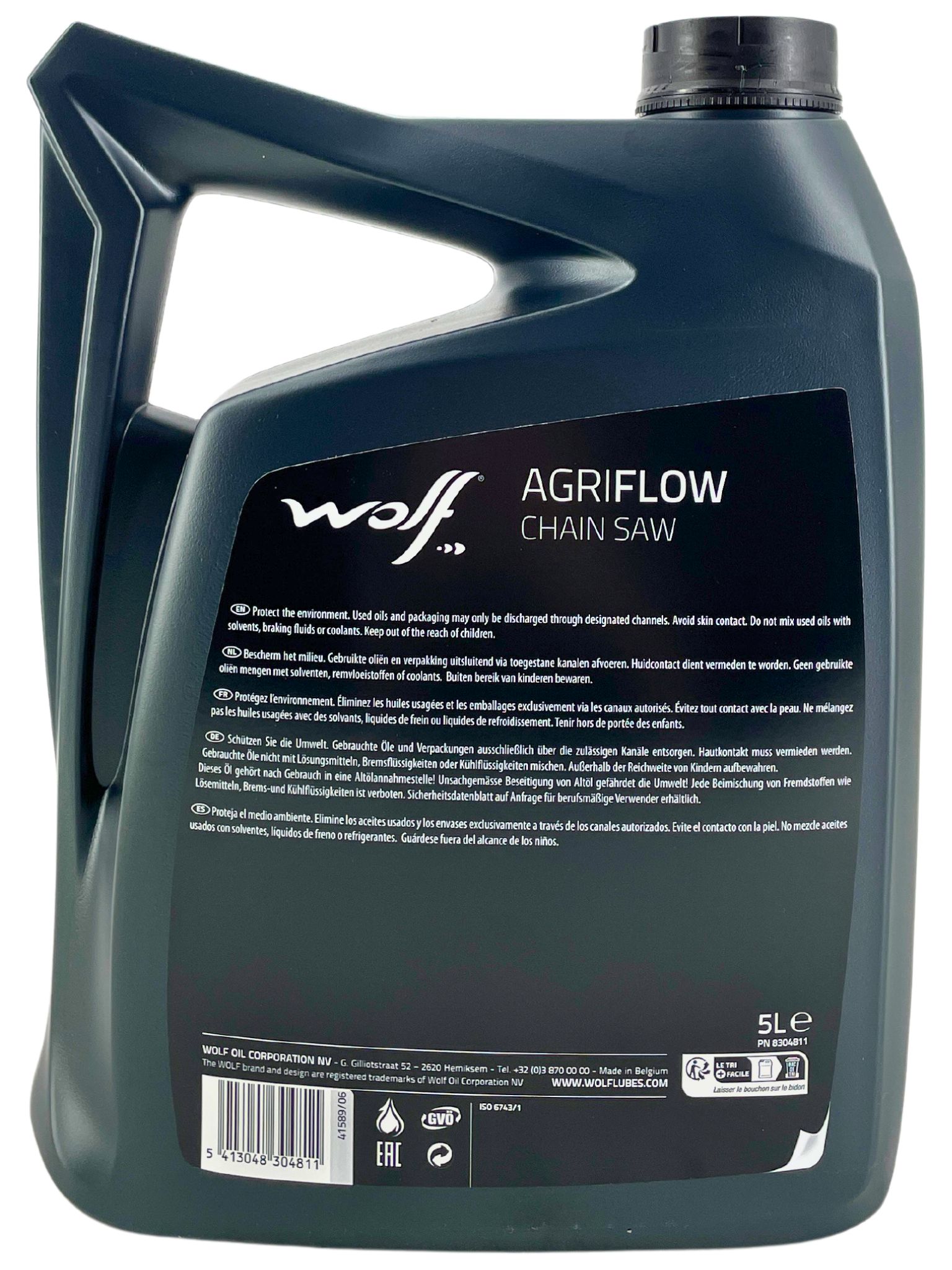 Wolf AgriFlow Chain Saw Kettenöl 5 Liter