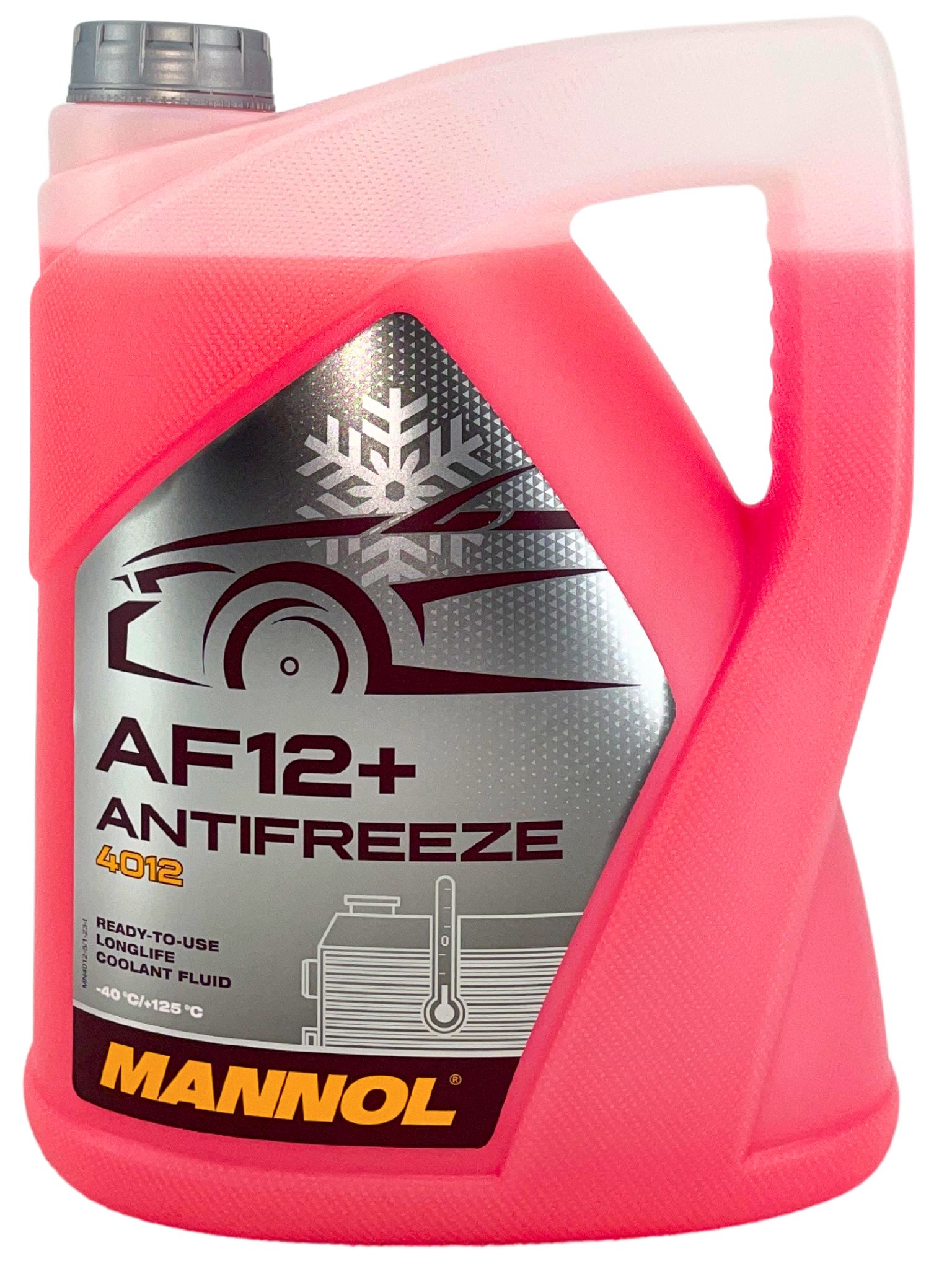 Mannol Antifreeze Kühlerfrostschutz AF12+ (-40 °C) Longlife 5 Liter