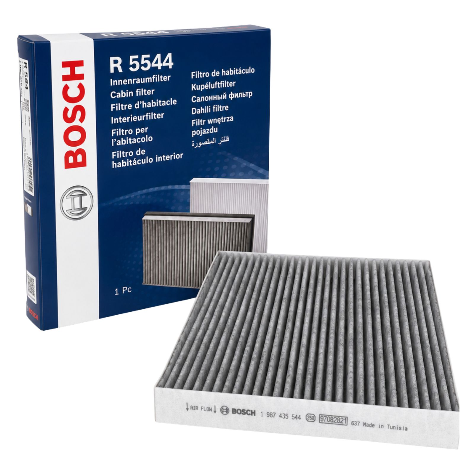 Bosch Innenraumluftfilter R5544 - 1 987 435 544