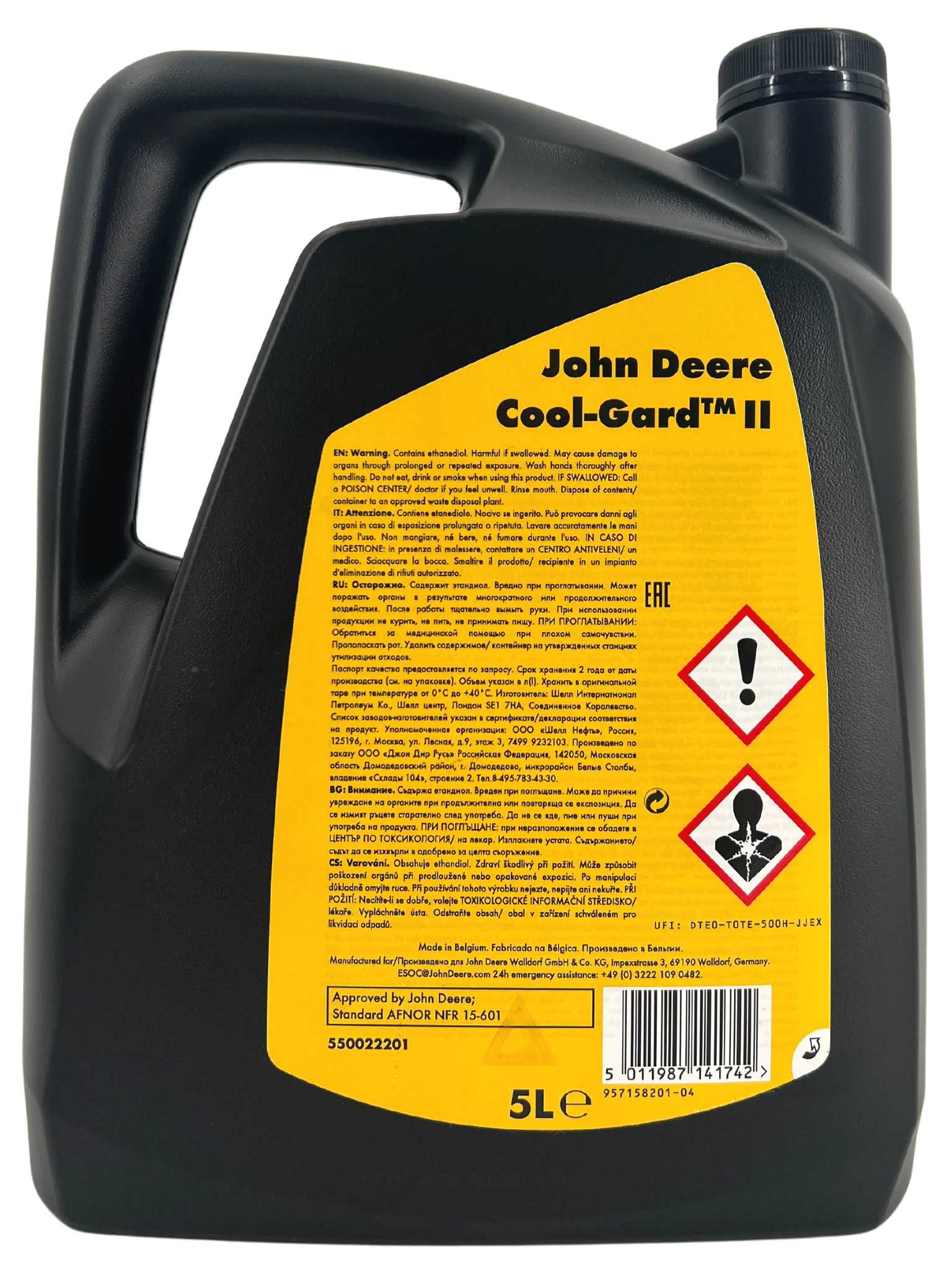 John Deere Cool-Gard II 5 Liter