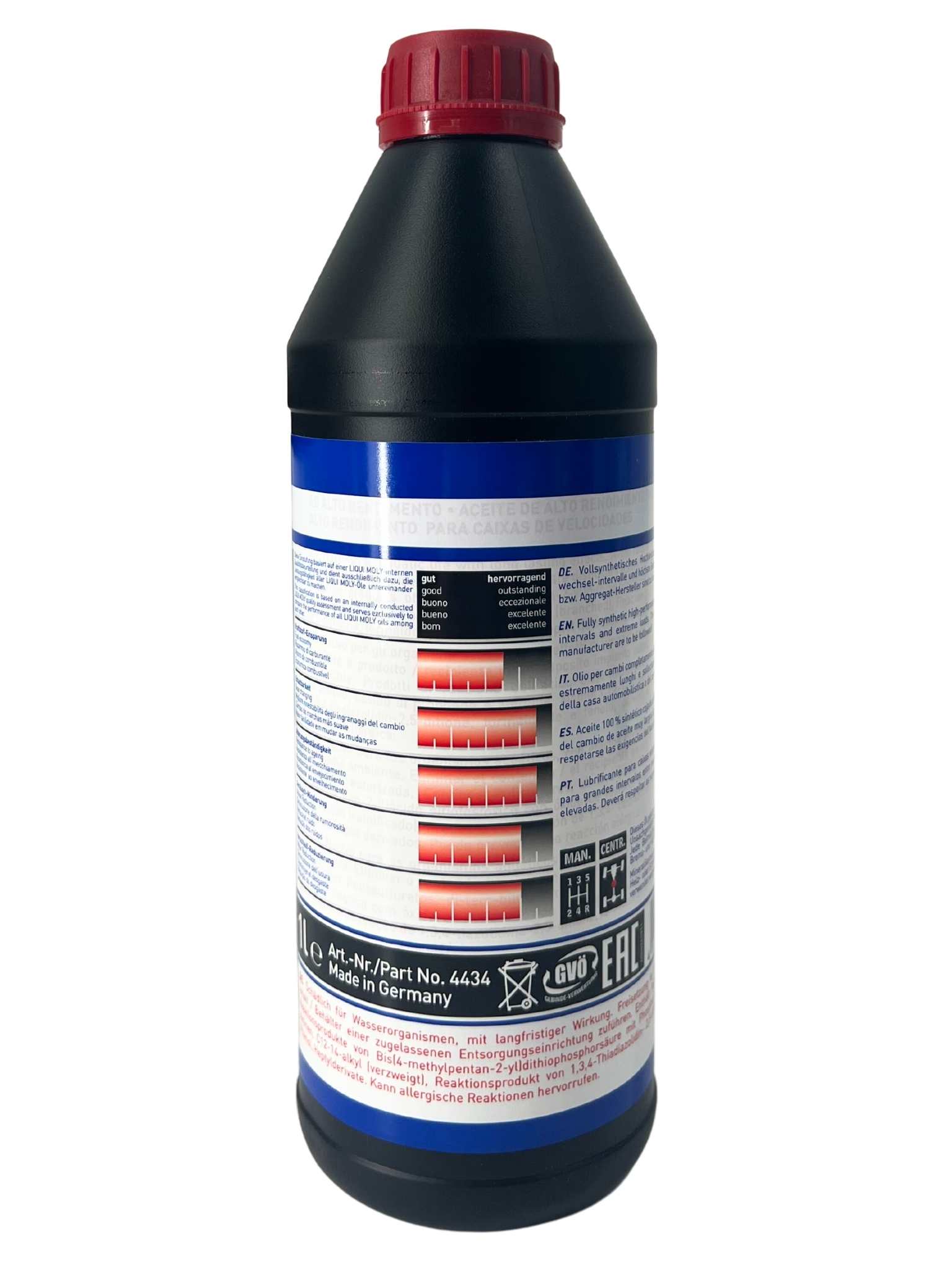 Liqui Moly Hochleistungs-Getriebeöl (GL4+) SAE 75W-90 1 Liter