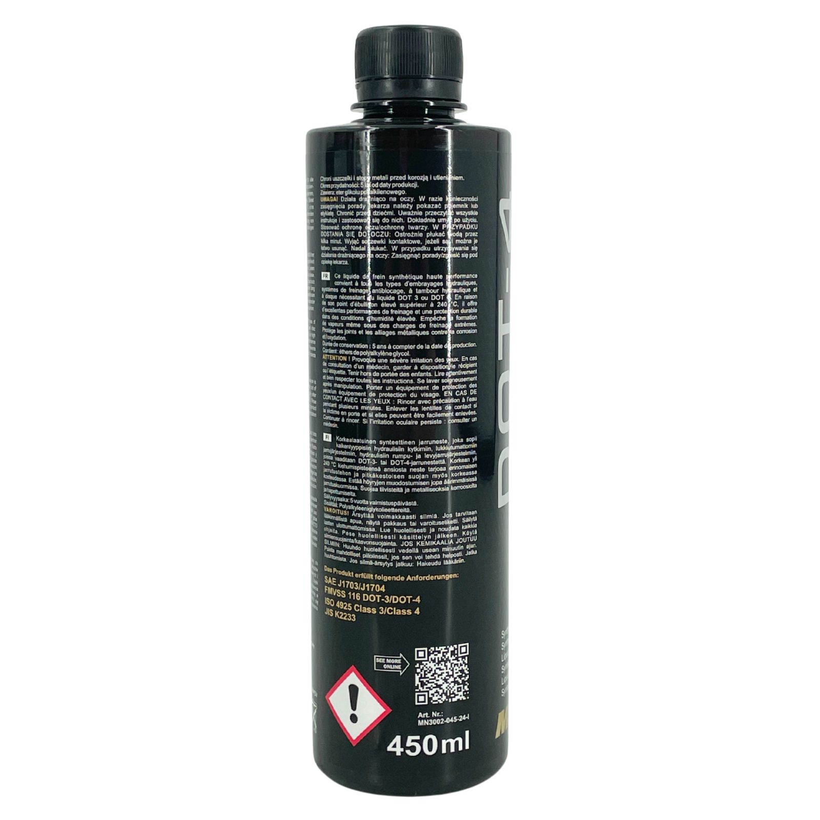 Mannol Brake Fluid DOT-4 450 ML