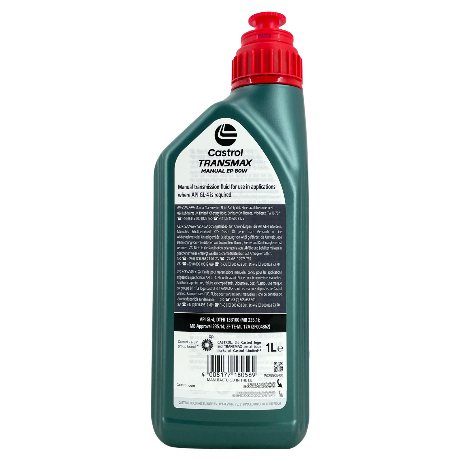 Castrol Transmax Manual EP 80W 1 Liter