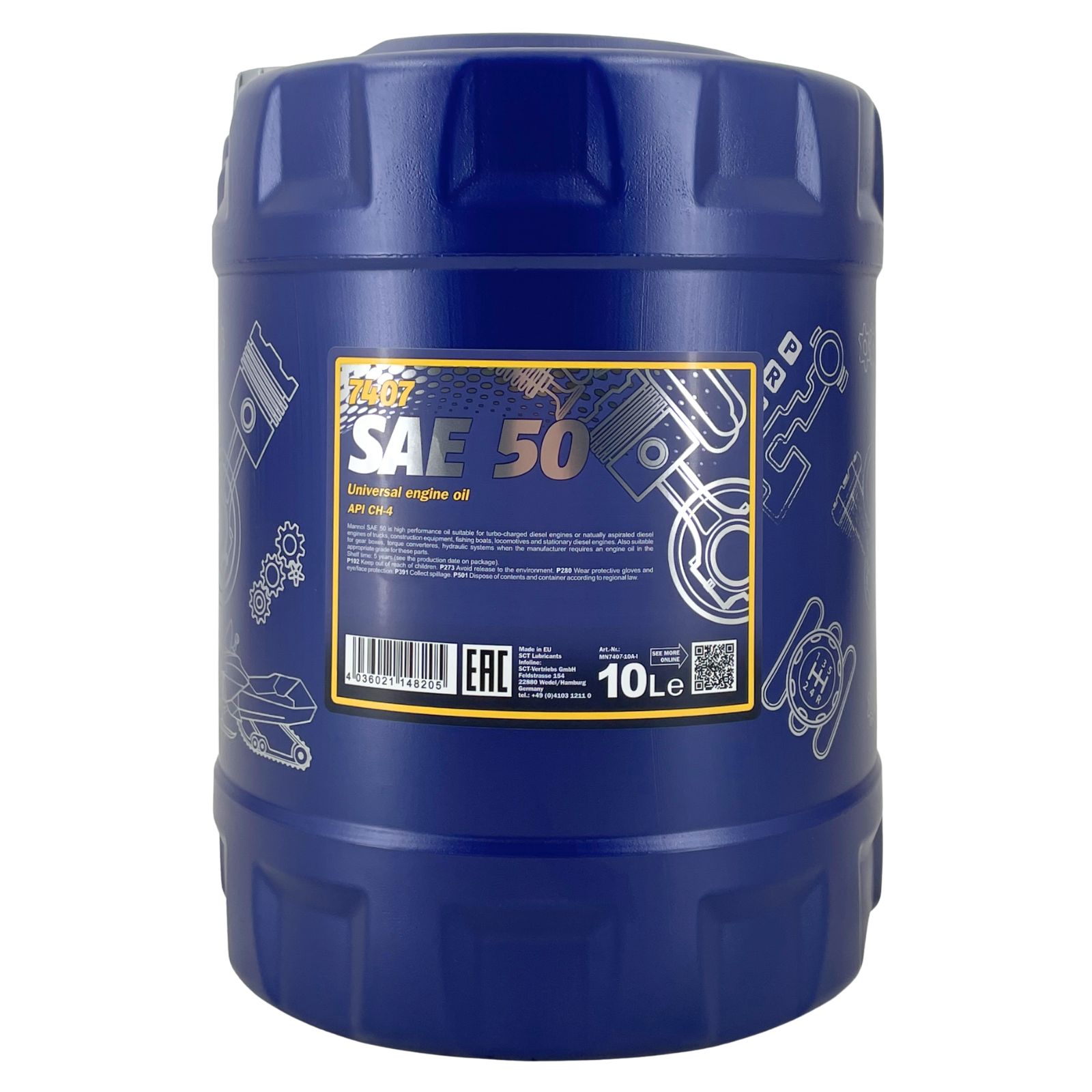 Mannol SAE 50 10 Liter