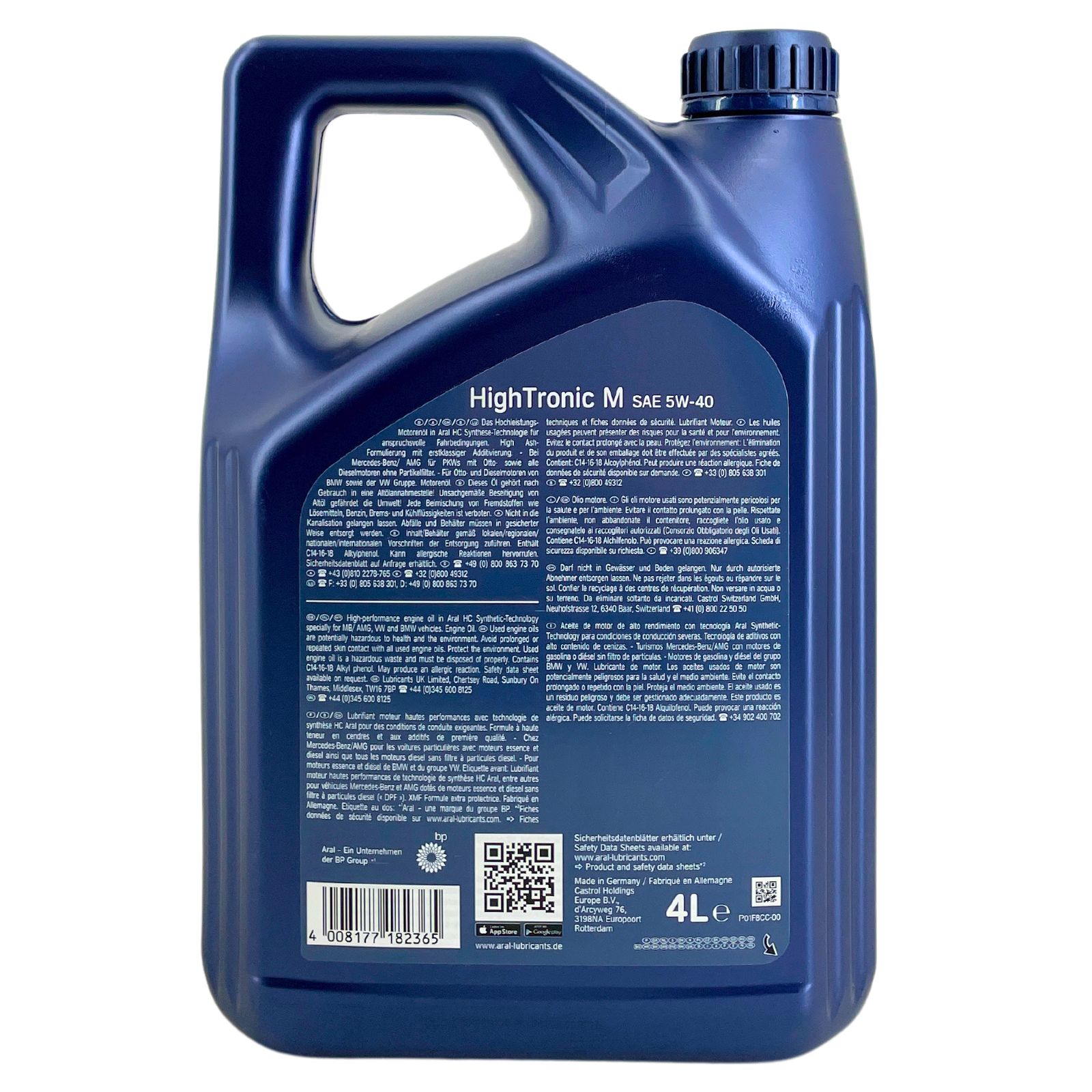 Aral HighTronic M 5W-40 4 Liter