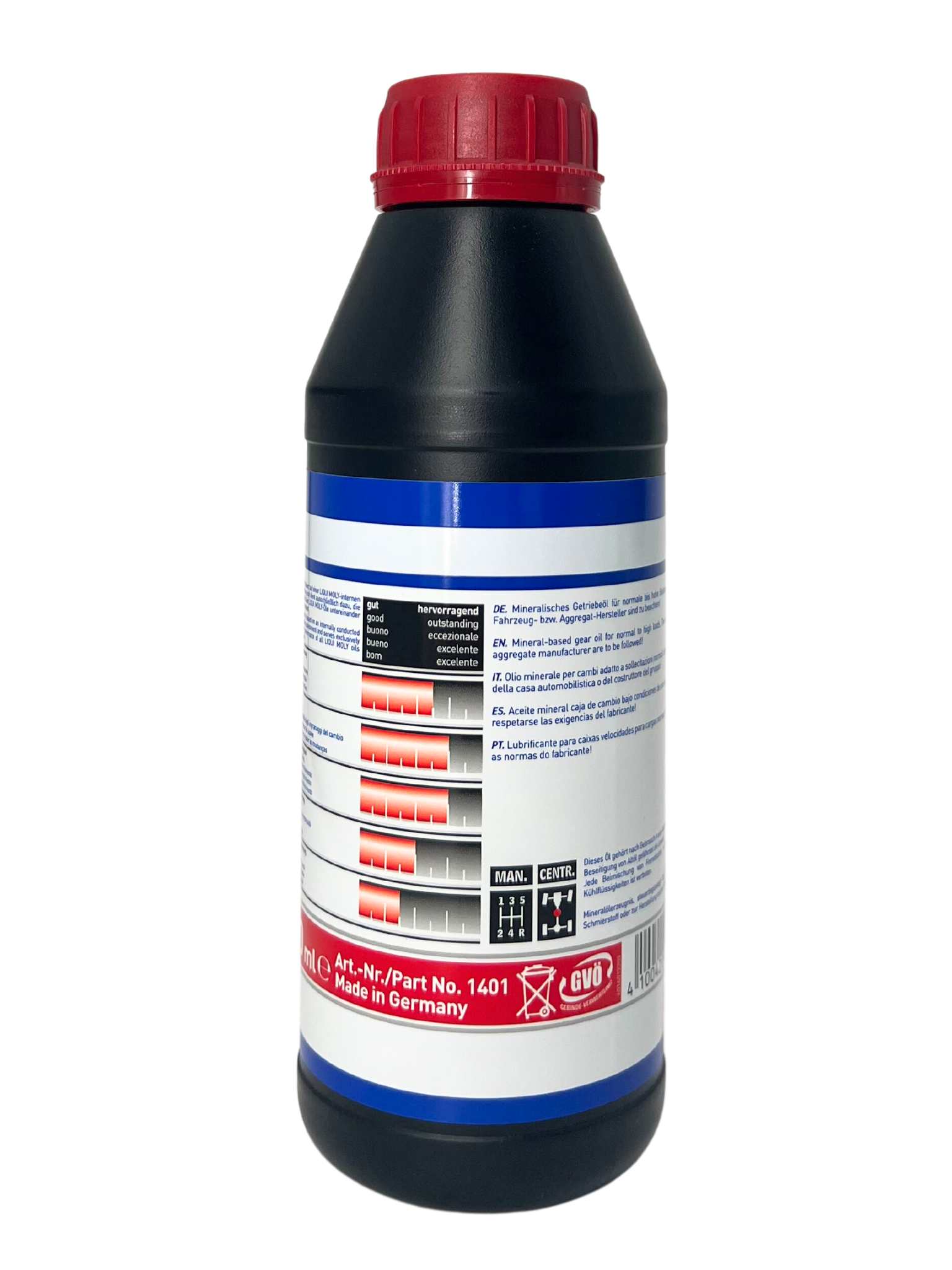 Liqui Moly Getriebeöl (GL4) SAE 80W 500 ML