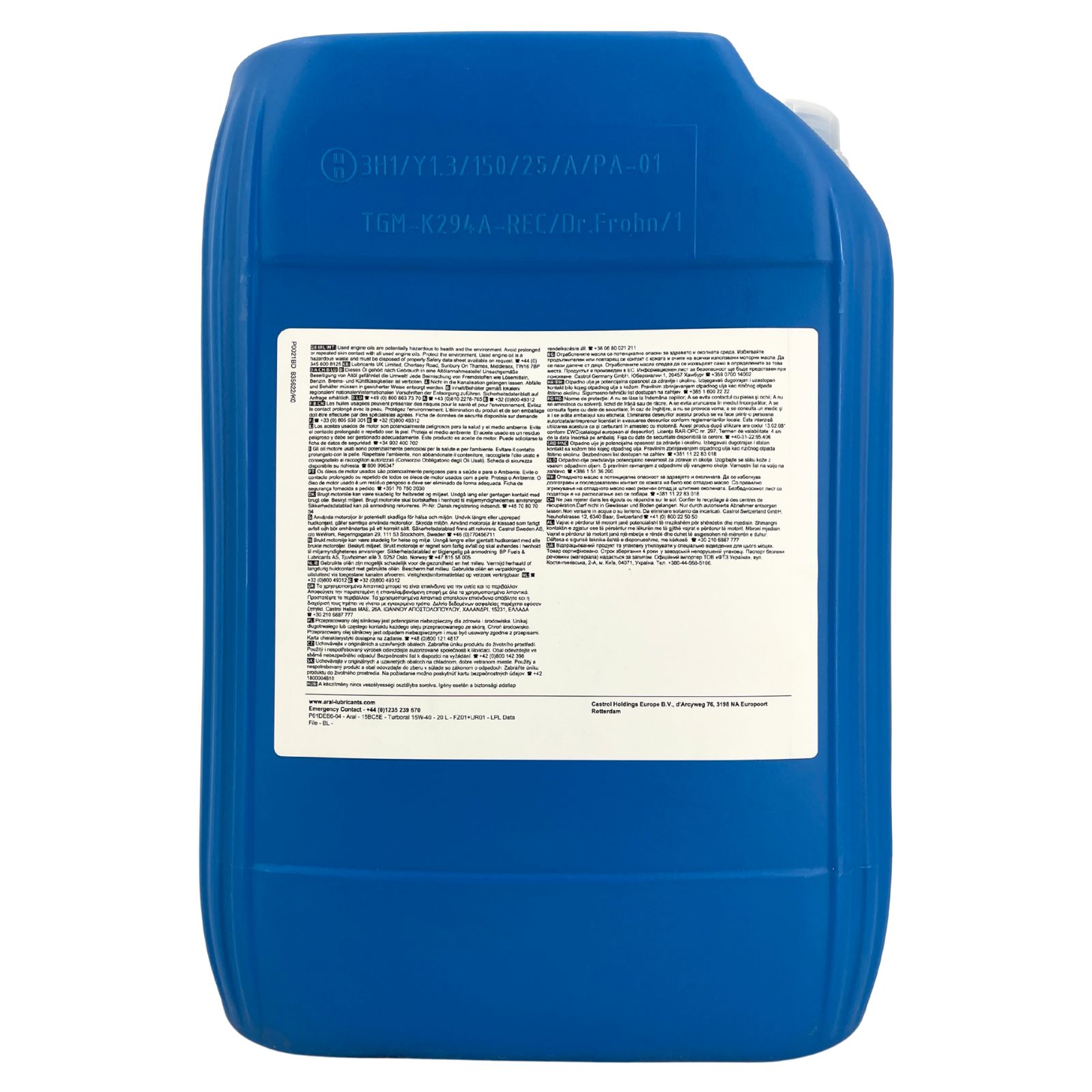Aral Turboral 15W-40 20 Liter