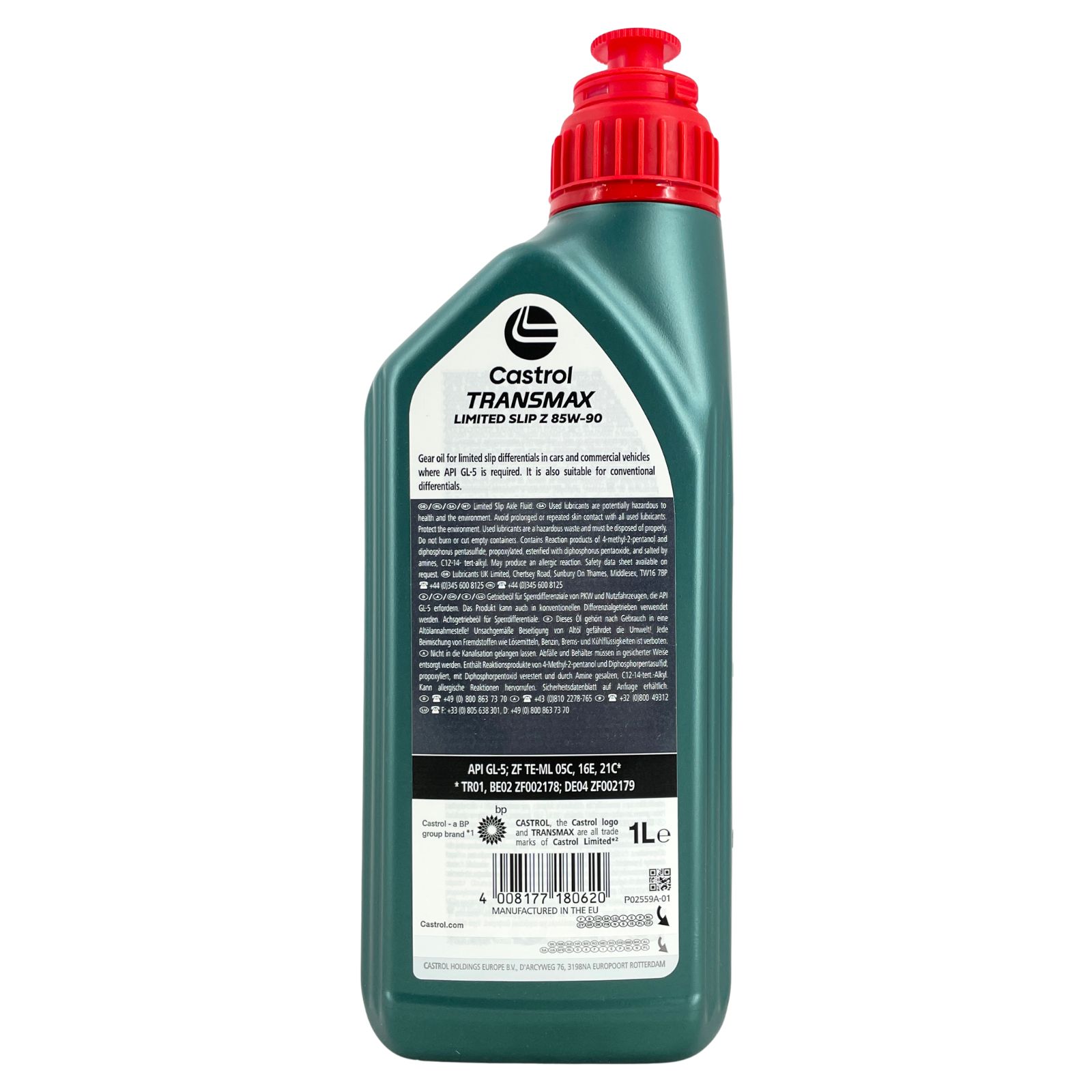 Castrol Transmax Limited Slip Z 85W-90 1 Liter