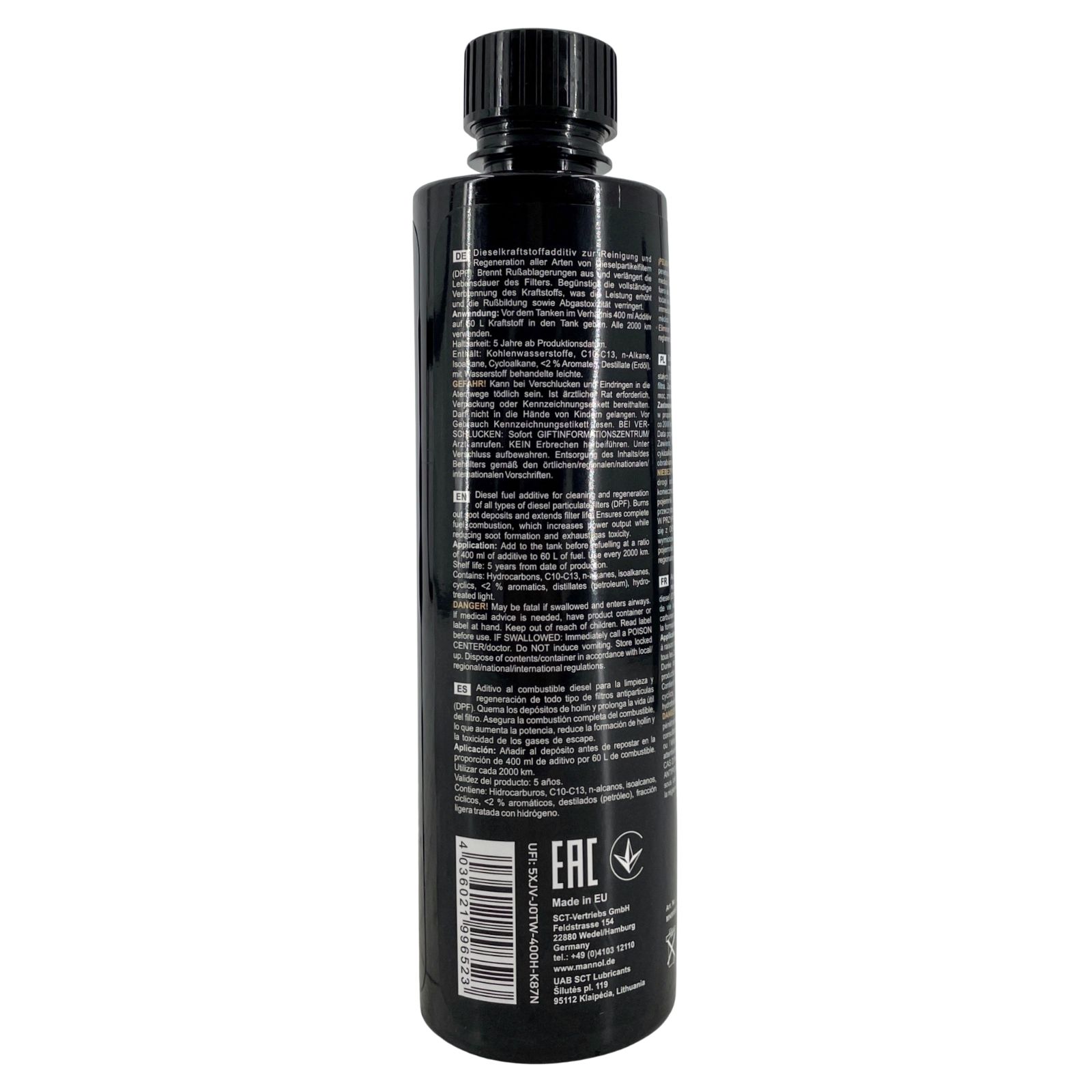 Mannol DPF Cleaner Diesel-Kraftstoffadditiv 400 ML