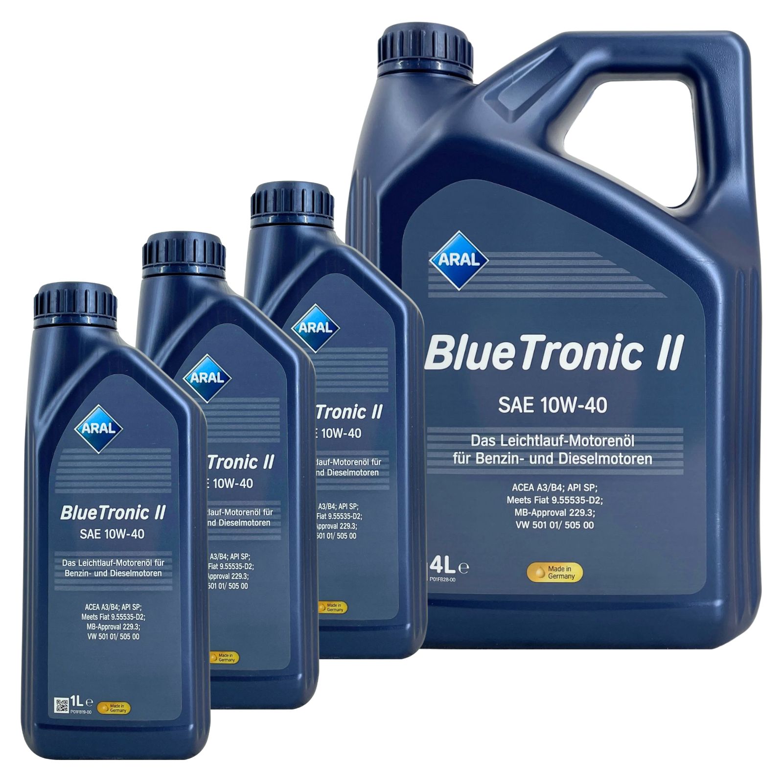 Aral BlueTronic II 10W-40 4+3 Liter