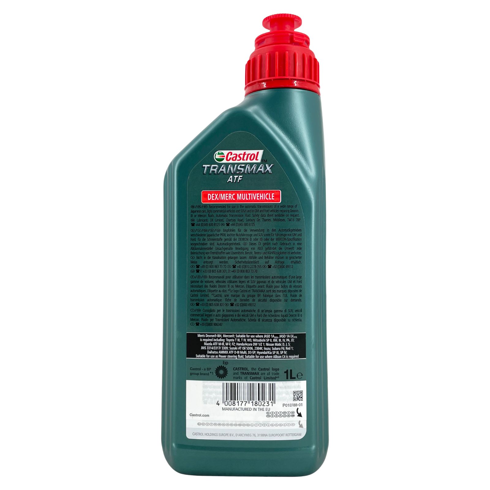 Castrol Transmax ATF Dex/Merc Multivehicle 1 Liter
