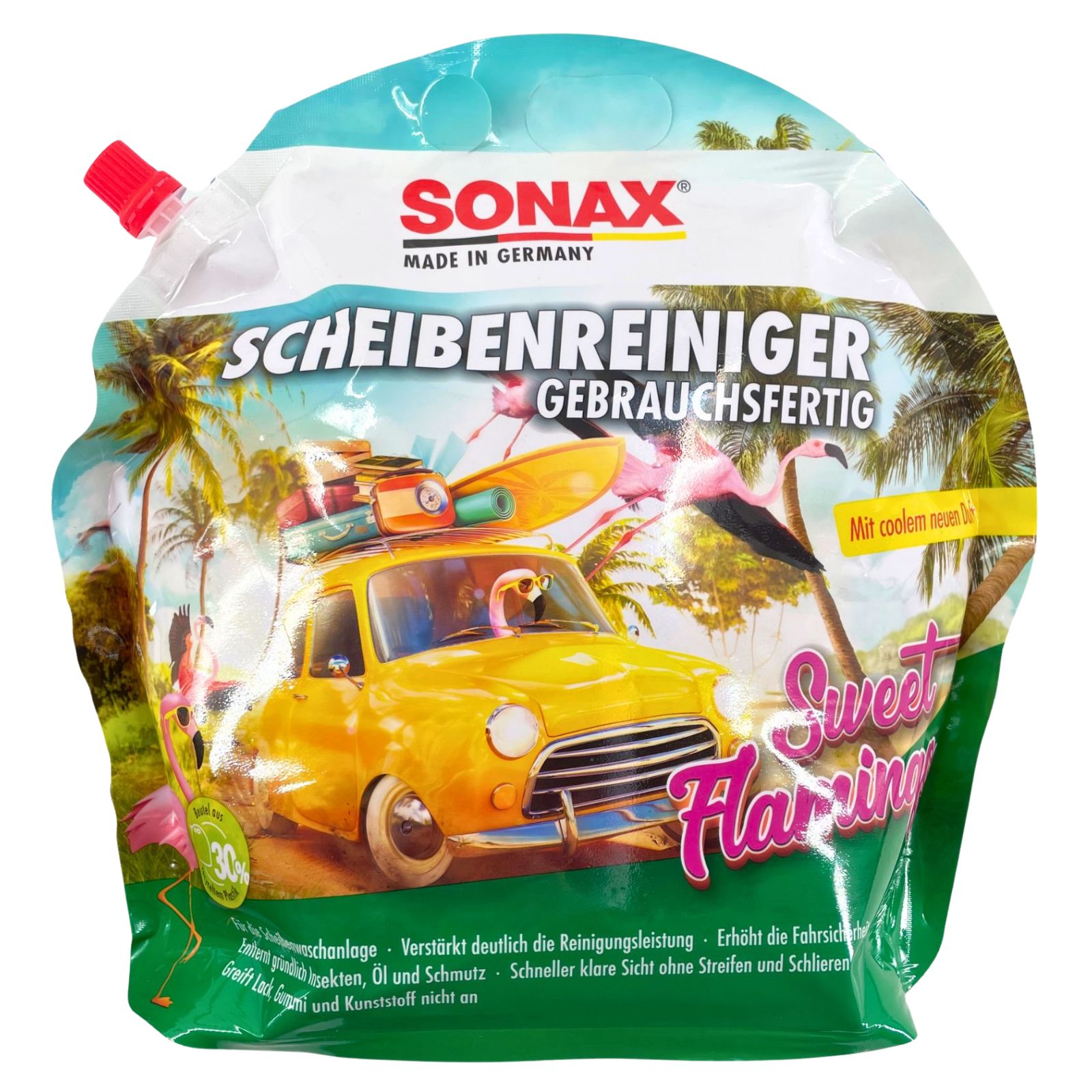 Sonax ScheibenReiniger gebrauchsfertig Sweet Flamingo 3 Liter