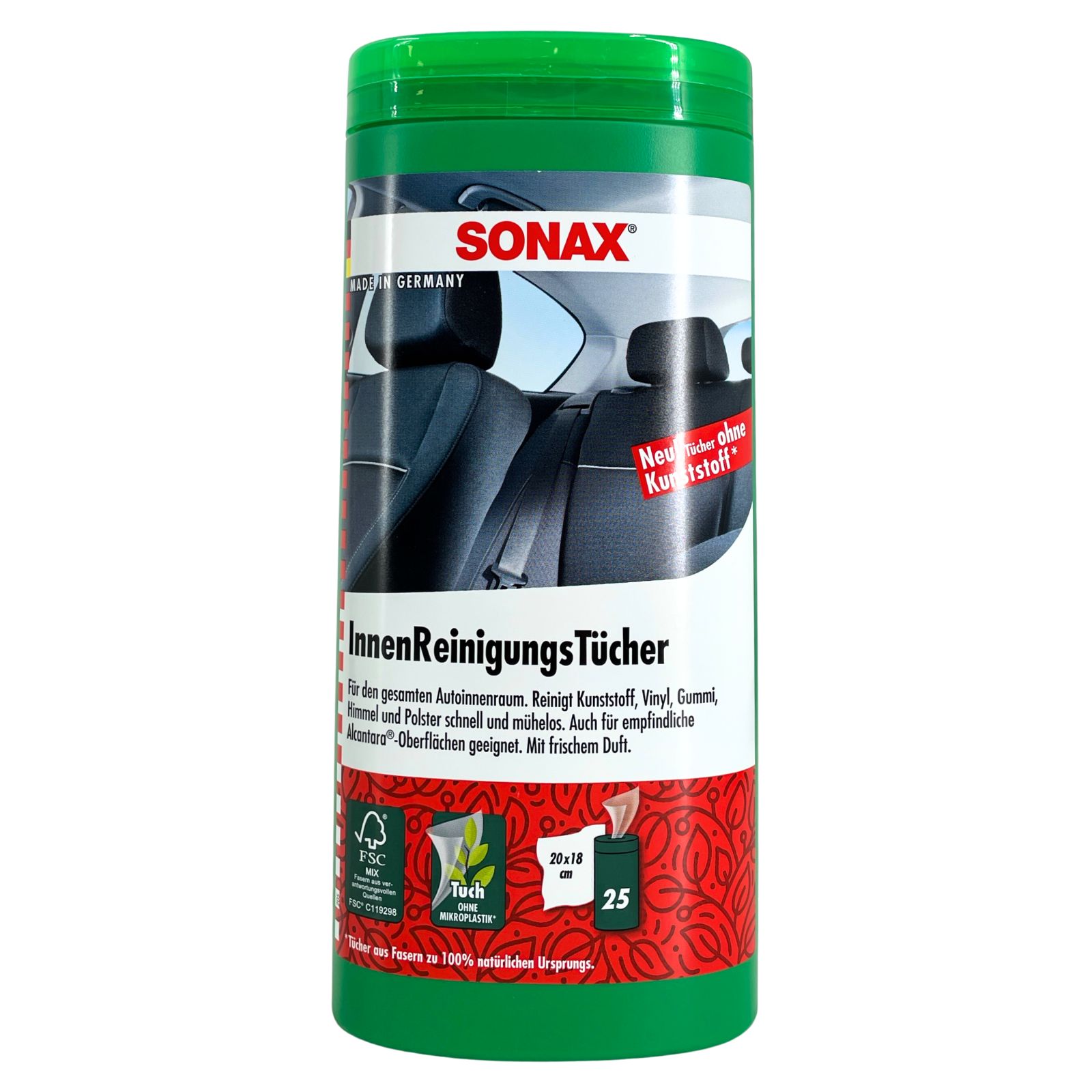 Sonax InnenReinigungsTücher Box 25 Stück