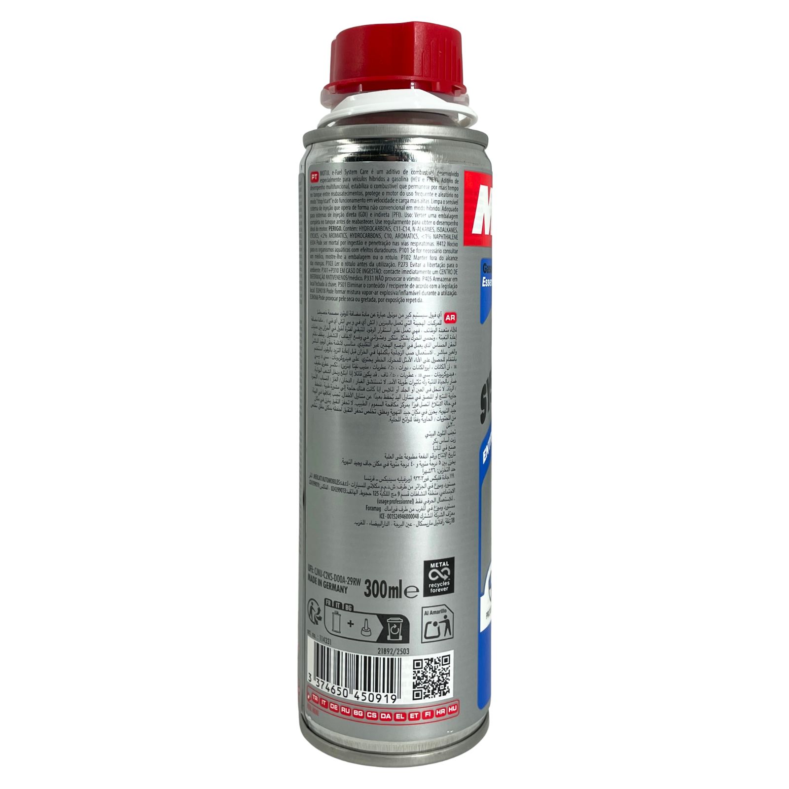 Motul E-Fuel System Care Hybridsystempflege 300 ML