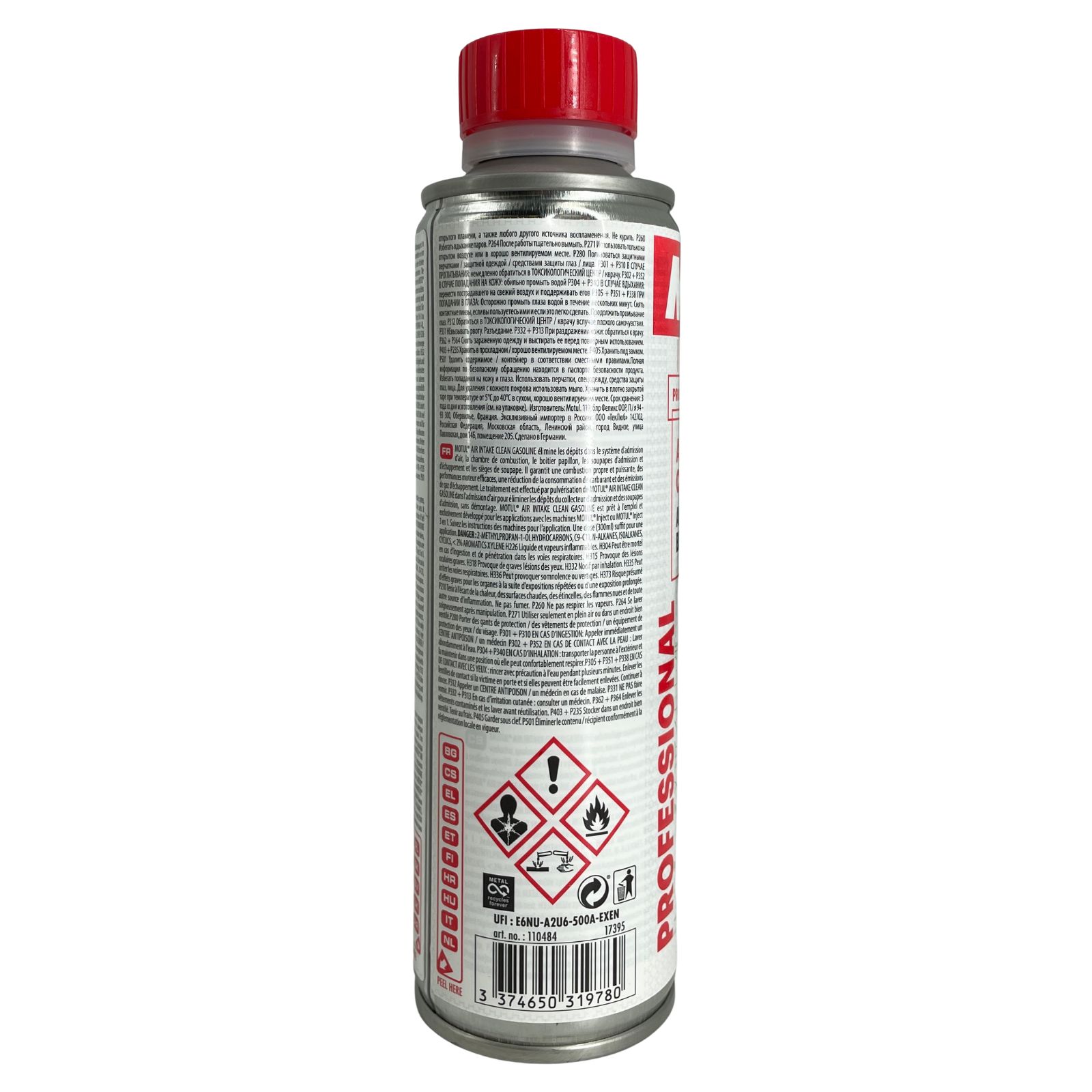 Motul Air Intake Clean Gasoline Ansaugtraktreiniger Benzin 300 ML