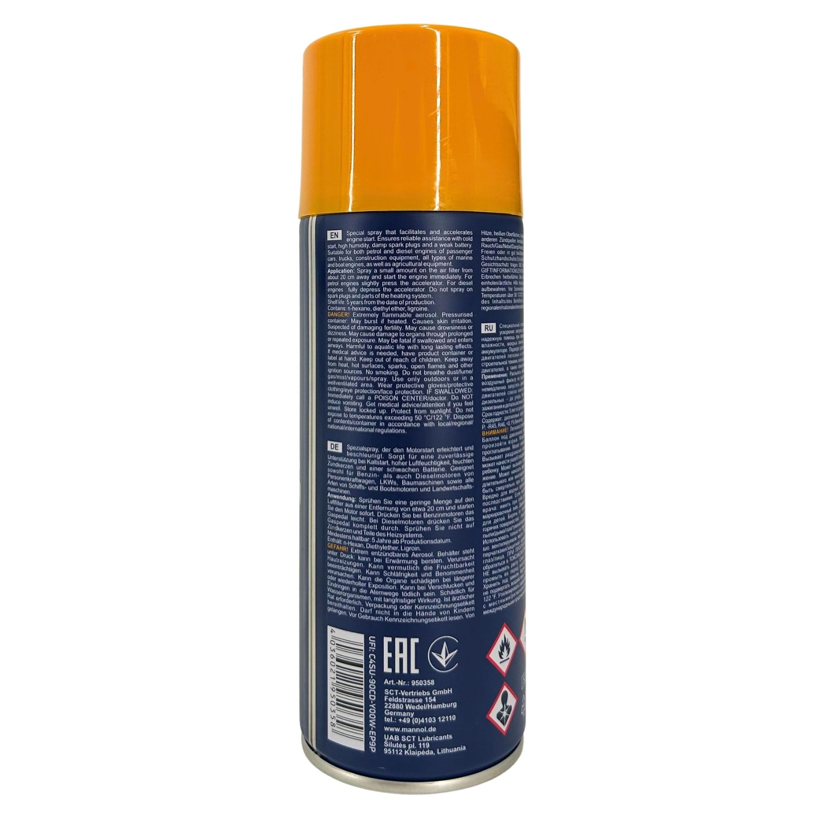 Mannol Motor Starter Spray 450 ML