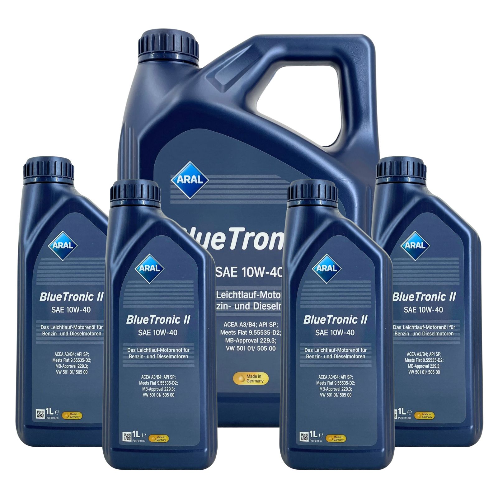 Aral BlueTronic II 10W-40 4+4 Liter